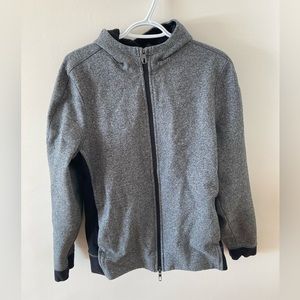 Lululemon structured hooded sweater - MEDIUM Men’s - grey and black
